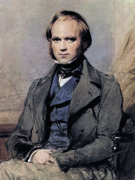 young Charles Darwin