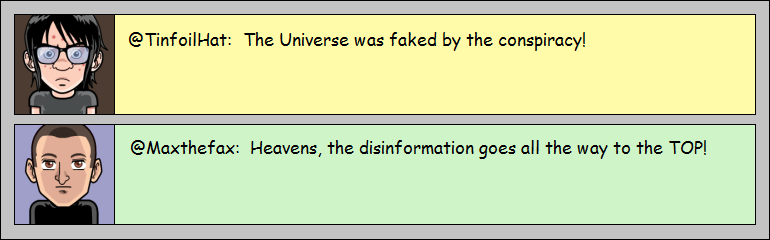 disinformation at the top