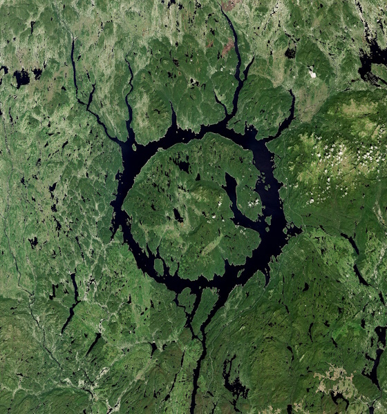 Manicouagan Crater