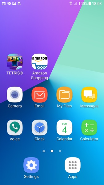 smartphone user interface