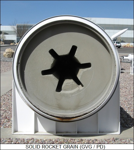 solid rocket grain