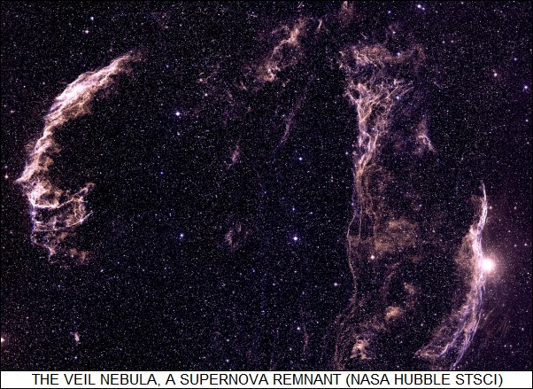 Veil Nebula, a supernova remnant