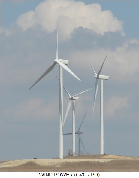 wind turbines