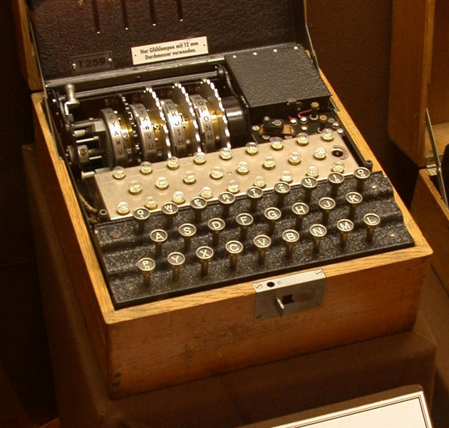 Enigma cipher machine