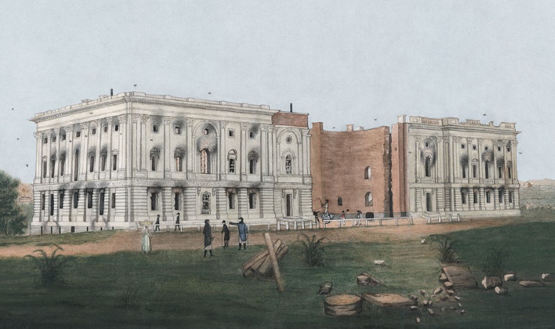 Ruins of the Capitol building