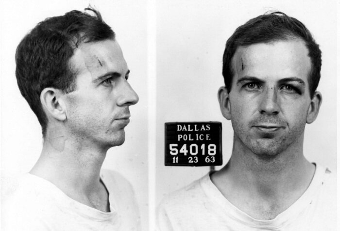 Oswald's mug shots